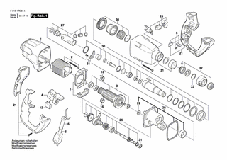 BOSCH Gehäusevorderteil | Ersatzteile für 1758 | 2610393211