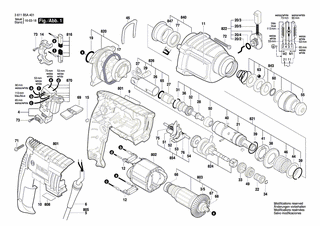 BOSCH Sprengring | Ersatzteile für GBH 2000 | 1619P00829