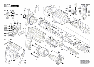 BOSCH Zwischenflansch | Ersatzteile für GBH 2-20 D | 16170006BB