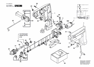 BOSCH Bohrfutterschlüssel SG2 | Ersatzteile für 2836H1 | 2607950007
