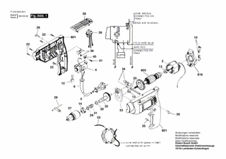 BOSCH Umschalter | Ersatzteile für 6434 H1 | 2610376866