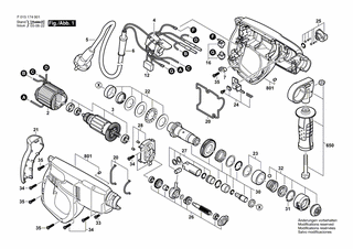BOSCH Blechschraube 4,2x19 | Ersatzteile für 1703 | 2610395055