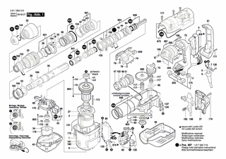 BOSCH Schlagbolzen | Ersatzteile fr 11264 EVS | 1617000899