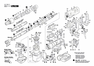 BOSCH Anlaufscheibe | Ersatzteile fr 11 264 EVS | 1610102056
