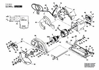 BOSCH Abstandshalter | Ersatzteile für 1865U1 | 2610341366