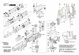 BOSCH Druckfeder | Ersatzteile für GBH 8-45 D | 1614621010