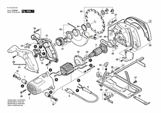 BOSCH Fussplatte | Ersatzteile für 5066 | 2610394737