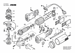 BOSCH Schraube | Ersatzteile für 9470 | 2610367837