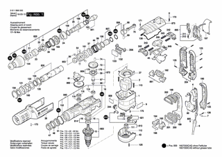 BOSCH Steckergehäuse | Ersatzteile für GBH 12-52 DV Bare | 1600A0013J
