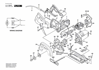 BOSCH Scharnier | Ersatzteile für 5140 | 2610386842