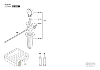 BOSCH Buchse | Ersatzteile f�r GBH 2-28 DFV | 1610390069
