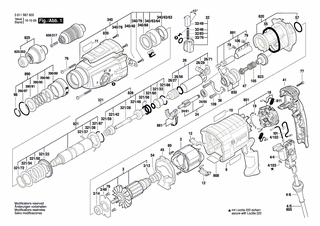 BOSCH Schlagbolzen | Ersatzteile für GBH 2-28 F | 16170006A7