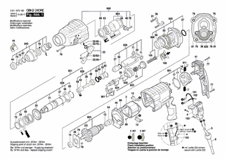 BOSCH Gleitlager | Ersatzteile für GBH 2-24 DRE | 1616B10325