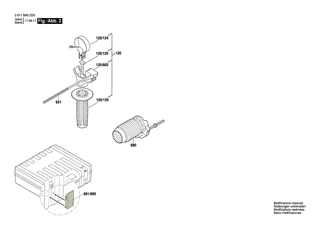 BOSCH F�hrungsbuchse | Ersatzteile f�r GBH 2-24D | 1610390051