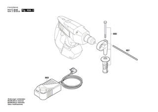 BOSCH Leitungshalter | Ersatzteile fr 2760 | 2610399436