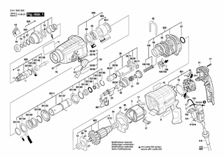BOSCH Zahnwelle | Ersatzteile für GBH 2-24 | 1617000556