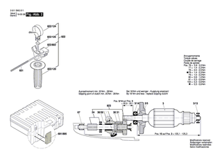 BOSCH Firmenschild | Ersatzteile f�r GBH 2-26 | 1611110X64