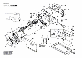 BOSCH Kugellager | Ersatzteile für 1205H1 | 2610374860