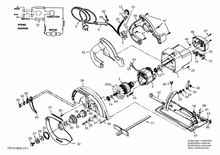 BOSCH Schraube | Ersatzteile für 1854U1 | 1619P01505