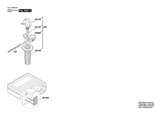 BOSCH Klemmhalter | Ersatzteile f�r GBH 2-26 F | 1617000475