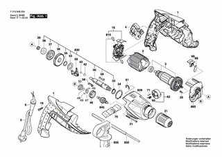 BOSCH Ausgleichscheibe 0,3 MM | Ersatzteile für 6485 MA | 2600100607