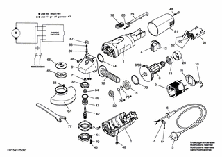 BOSCH Schraube | Ersatzteile für 9125 H2 | 2610367838