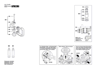 BOSCH Klemmst�ck | Ersatzteile f�r GSH 11 E | 1600A00748
