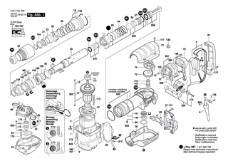 BOSCH Kohlebürstensatz | Ersatzteile für GSH 5 CE | 1617014144