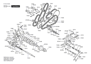 BOSCH Differentialspindel | Ersatzteile für ROYALE 30 | F016L12550
