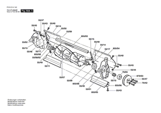 BOSCH Federscheibe 5/16 SW SE | Ersatzteile für WINDSOR 14S | F016L35307