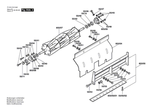 BOSCH Ratsche | Ersatzteile für CLUB 20 | F016L59543