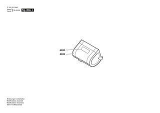 BOSCH Ratsche | Ersatzteile für CLUB 20 | F016L59543