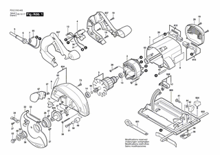 BOSCH Sechskantschraube | Ersatzteile für 5164 | 1619X00935
