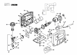 BOSCH Schraube | Ersatzteile für 4465 H1 | 2610327772