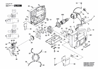 BOSCH Feder | Ersatzteile für 4275 H1 | 2610346793