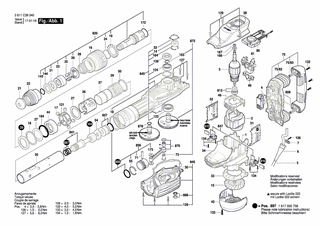 BOSCH Werkzeughalter | Ersatzteile für GSH 11 VC | 1617000745