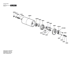 BOSCH Seitenplatte R/H | Ersatzteile f�r BALMORAL 14SE | F016A75002
