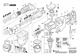 BOSCH Zusatzhandgriff | Ersatzteile für TSH 5000 Plus | 160202507H