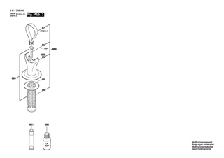 BOSCH Torx-Linsenschraube M5x16-TORX,T25 SILBER | Ersatzteile f�r GSH 500 | 1613435014