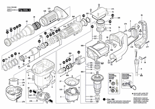 BOSCH Sechskantmutter DIN 936-M8x1-8 | Ersatzteile für GSH 500 | 1613300008