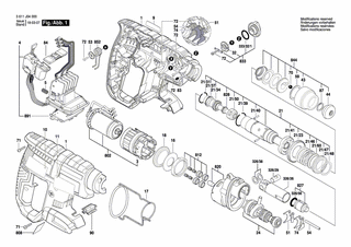 BOSCH Dichtring | Ersatzteile für GBH 18 V-EC | 1610290116
