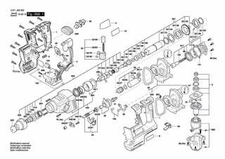 BOSCH Schutzkappe | Ersatzteile für GBH 18V-26 | 1610508047