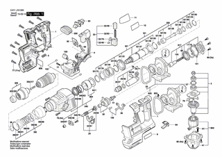 BOSCH Sprengring | Ersatzteile für GBH 18V-26 F | 1614601034
