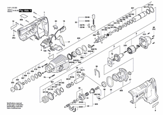 BOSCH Aufnahmehülse | Ersatzteile für GBH 18V-26D | 1610590014