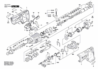 BOSCH Werkzeugaufnahme | Ersatzteile für GBH18V-26D | 1617000598