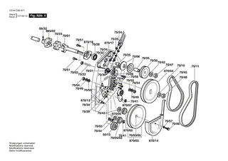 BOSCH Spindelgruppe | Ersatzteile fr BALMORAL 17S | F016103799