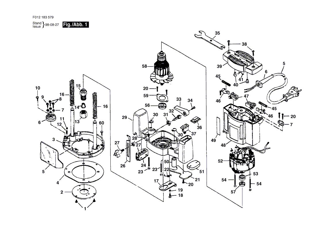 BOSCH Blechschraube | Ersatzteile für 1835-79 - F012183579 