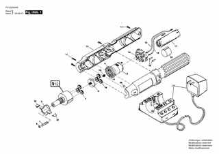 BOSCH Schraube | Ersatzteile fr 2205 TYPE 2 | 2610350012