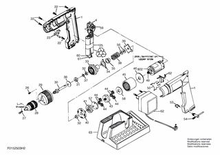 BOSCH Hebel | Ersatzteile für 2503H2 | 2610352624