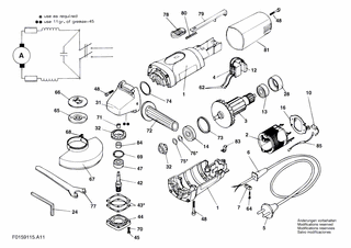 BOSCH Schraube | Ersatzteile für 9115 H1 | 2610367837